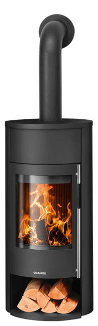 Oranier Kaminofen Polar Neo W+ Stahl Schwarz | klimaworld.com