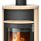 Oranier | Kaminofen | Polar Neo 4 | 5 kW | Stahl Schwarz, Sandstein