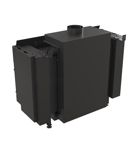 Gaskamin Kamineinsatz LEO 100 mit 11 kW hinten