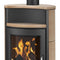 Oranier | Kaminofen | Pori 7 | 6,5 kW | Stahl Schwarz, Corretto