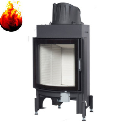 Austroflamm Kamineinsatz 55x57 K mit 7 kW gebogene Scheibe