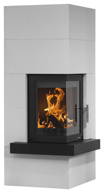 Oranier Heizkamin Club (W+) II Sims Beton Schiefer | klimaworld.com