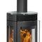 Oranier | Kaminofen | Rota Tre 2.0 | 5,5 kW | Schwarz, Top Glas