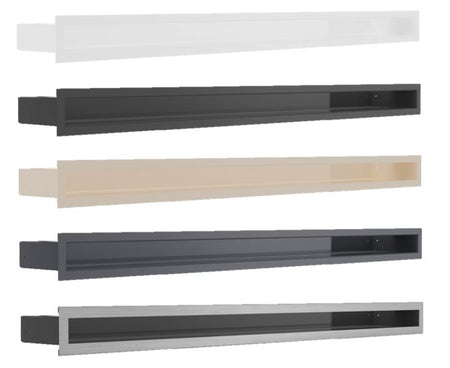 Kratki Lüftungsgitter - 5 verschiedene Farben | 60x1000x80 mm