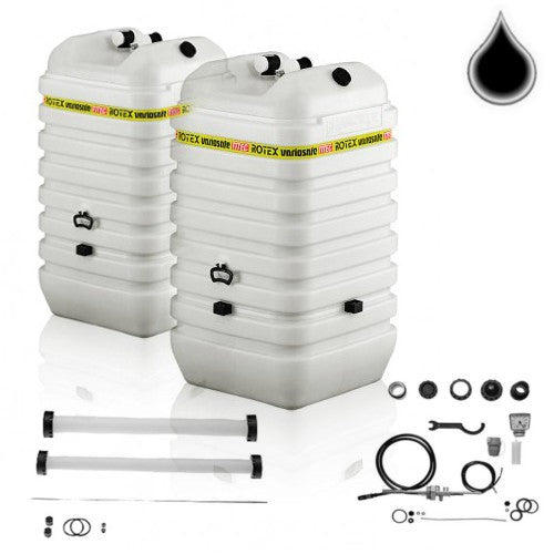 ROTEX Variosafe Heizöltank im Tank 2x1500 L + Grundpaket ANK+B2 VSF