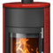 Oranier | Kaminofen | Polar Neo Aqua | 10 kW | Schwarz, Paprikarot