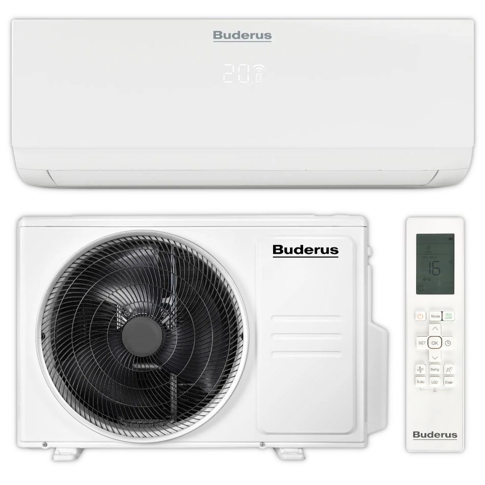 Buderus Split Klimaanlage Komplett-Set Logacool AC166i.3 | Klimaworld.com