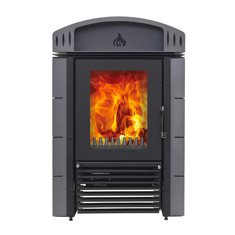 Warmluftkaminofen | Barcelona Metalico | 8 kW 