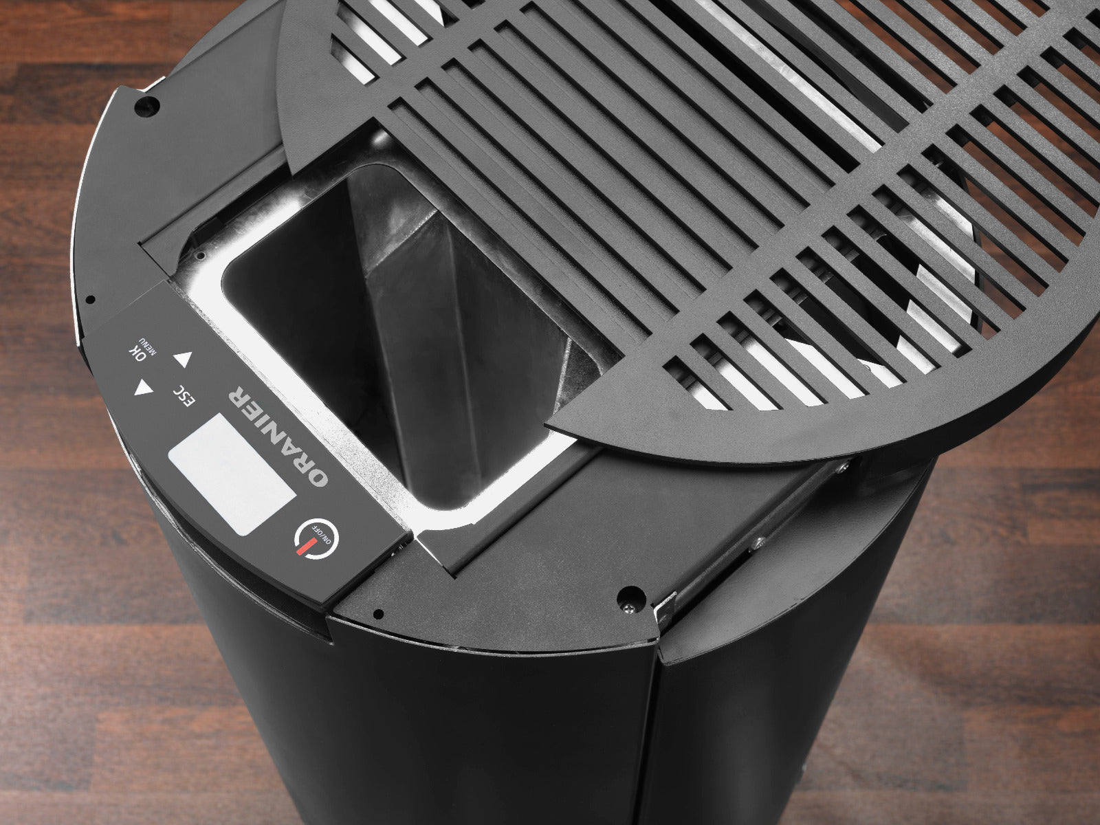 Oranier Pelletofen Carus 2.0 Speckstein Pellettank | klimaworld.com