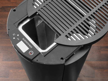 Oranier Pelletofen Carus 2.0 Speckstein Pellettank | klimaworld.com