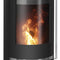 Oranier | Pelletofen | Carus 2.0 | 6 kW | Stahl Schwarz