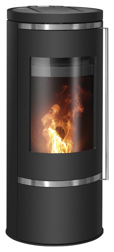 Oranier Pelletofen Carus Aqua 2.0 Stahl Schwarz | klimaworld.com