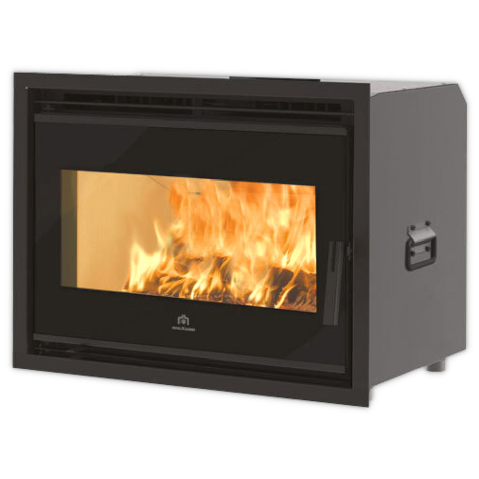Edilkamin Kamineinsatz | FIREBOX 60 INT | natürliche Konvektion | Feuerraum weiß
