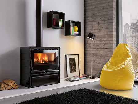 Kachelofen La Nordica Fly con cassettone 9 kW