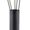 TermaTech | Kaminbesteck | Zylinder, Ø150, H: 330mm | Besen, Schaufel, Zange, Haken | 150 | Schwarz