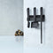 TermaTech | Kaminbesteck Edge 3 | Wandmontage | Schwarz