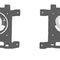 Oranier | Übergangsplatte für Gasheizautomaten 8745-40/50 Korsika | Ø 180 mm