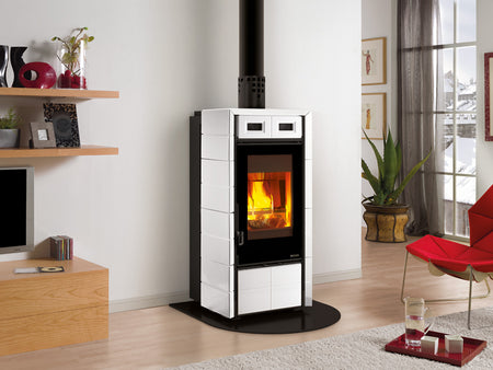 Kachelofen La Nordica Futura Automatikofen Holz Holzbriketts 10 kW