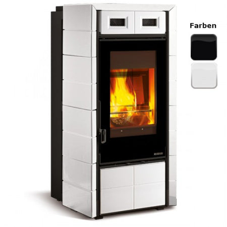 Kachelofen La Nordica Futura Automatikofen Holz Holzbriketts 10 kW