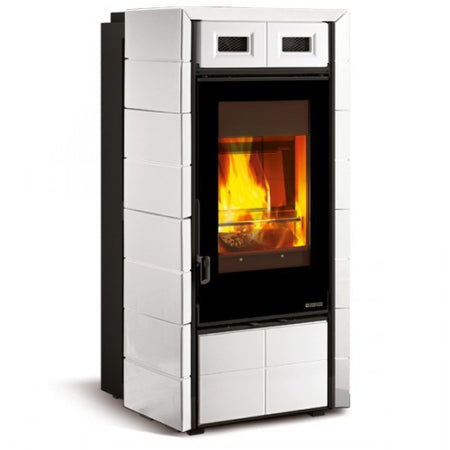Kachelofen La Nordica Futura Automatikofen Holz Holzbriketts 10 kW