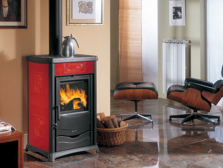La Nordica Wasserführender Kaminofen TermoRosella Plus D.S.A 13,5kW 