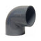 Bevo | Winkel 90° | PVC-U 50mm Klebemuffe | 16 bar