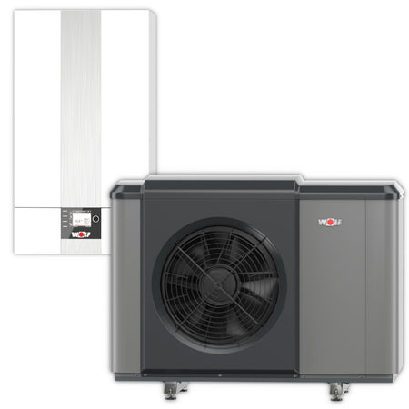 WOLF | Luft/Wasser-Wärmepumpe CHA-10 mit E-Heizelement | BAFA