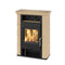 Thorma Kaminofen | Borgholm Top Exclusive, Keramik Cappuccino | 6 kW