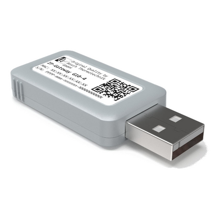 grauer IP-Gateway Stick G 10-4 von Bosch mit QR-Code | Klimaworld.com