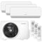 Bosch Multisplit Klimaanlage Set | Climate 5000 M | 2,6 kW + 2,6 kW + 2,6 kW