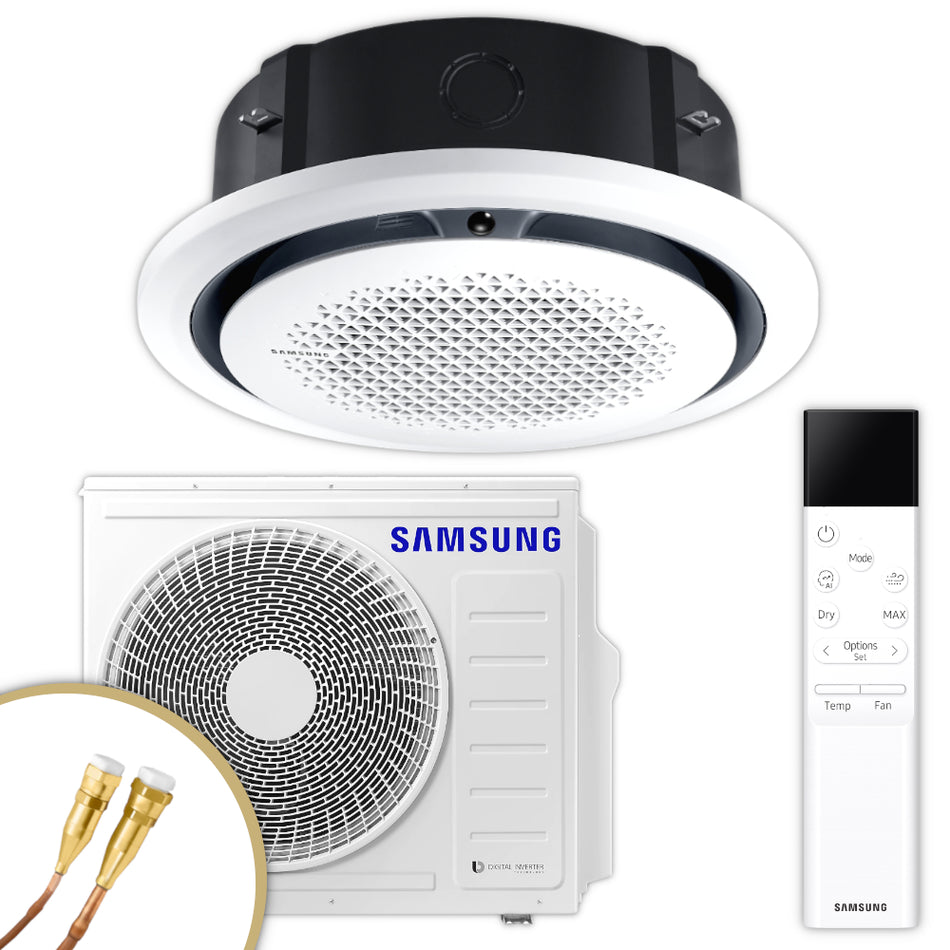 SAMSUNG | 360°-Deckenkassetten-Set WindFree | 7,1 kW | Quick-Connect