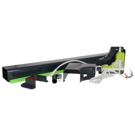Aspen Silent+ Mini Lime Kondensatpumpe mit schwarzem Kanalgehaeuse, limegruener Pumpeneinheit und weissen Kabeln | klimaworld.com