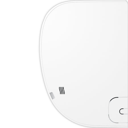 Detailansicht: Haier Klimaanlage Wandgeraet Pearl Premium, weisse Seitenkappe mit Schlitzen | Klimaworld.com
