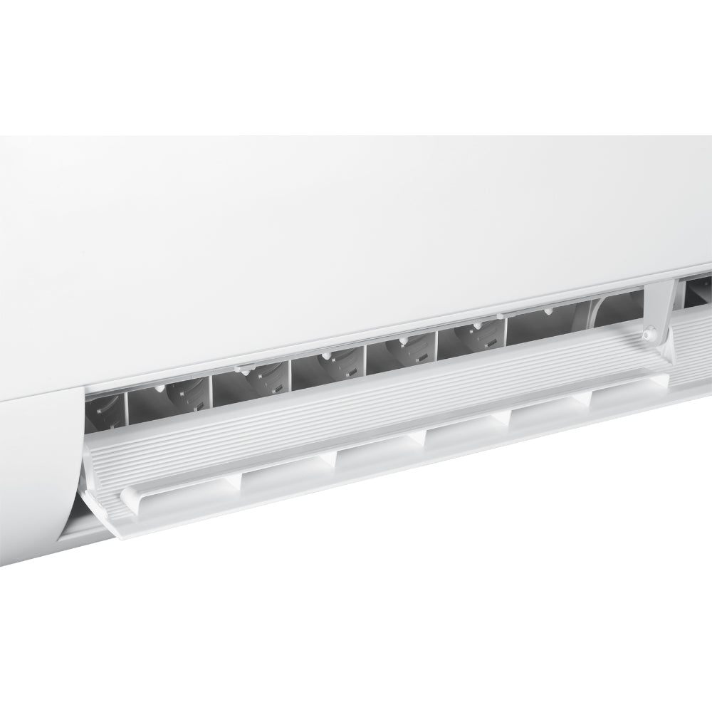 Detailansicht: Haier Klimaanlage Wandgeraet Pearl Premium, Luftauslass mit geoeffneter Lamelle | Klimaworld.com
