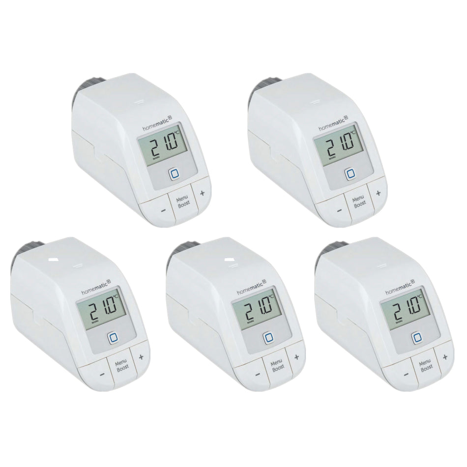 Homematic IP Heizkörperthermostat | Basic | eQ-3 | 5er Set