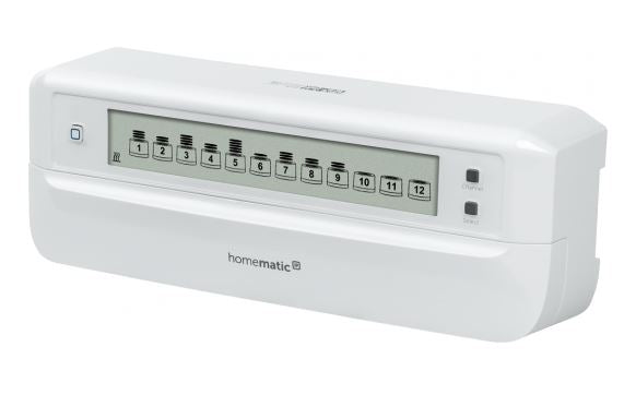 Homematic IP Fussbodenheizungsaktor 12-fach motorisch in Weiss | Klimaworld.com