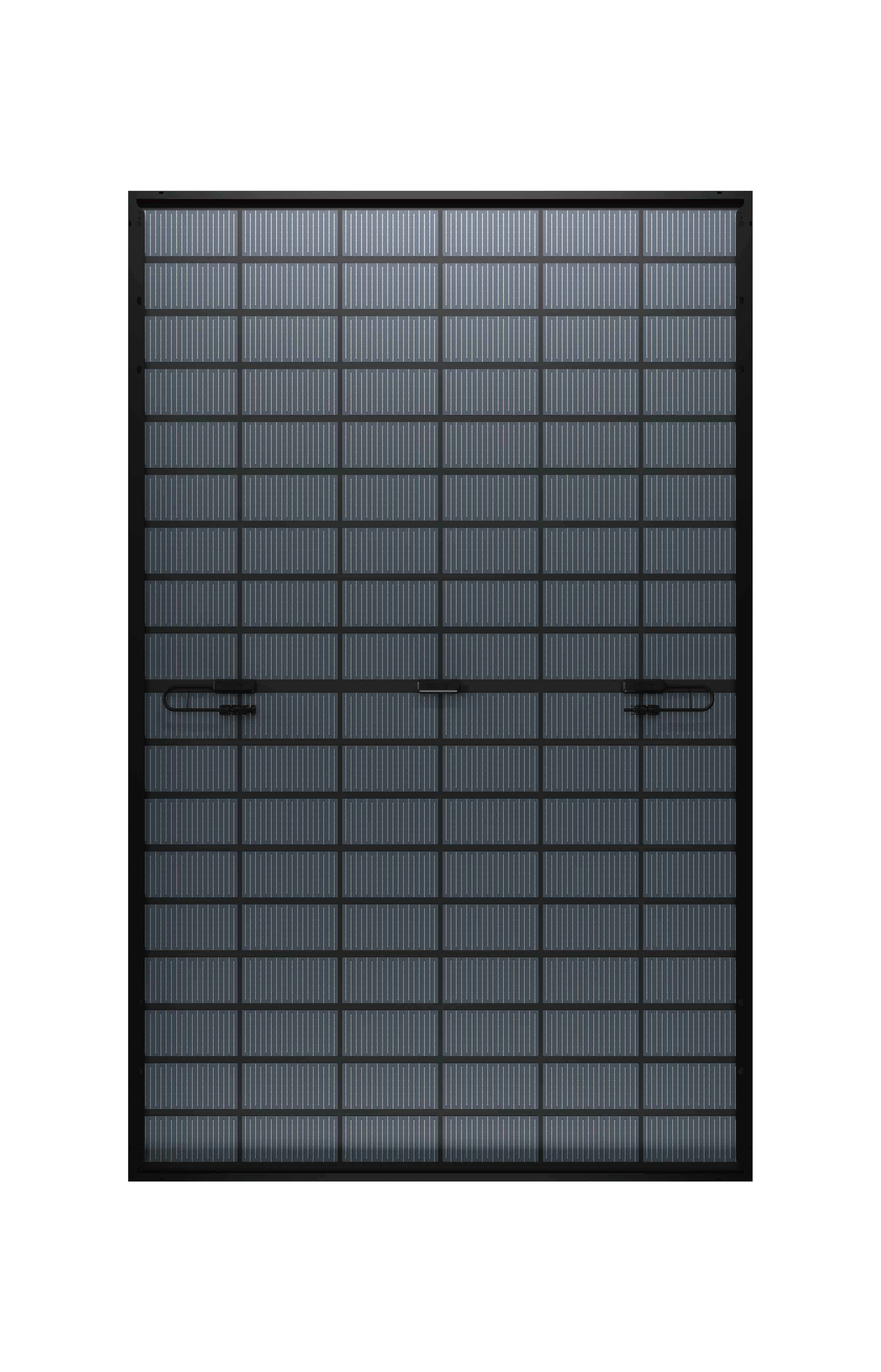 LONGi Solarmodul | LR7-54HVBB | fullblack | 475 W | Rückseite | Klimaworld.com
