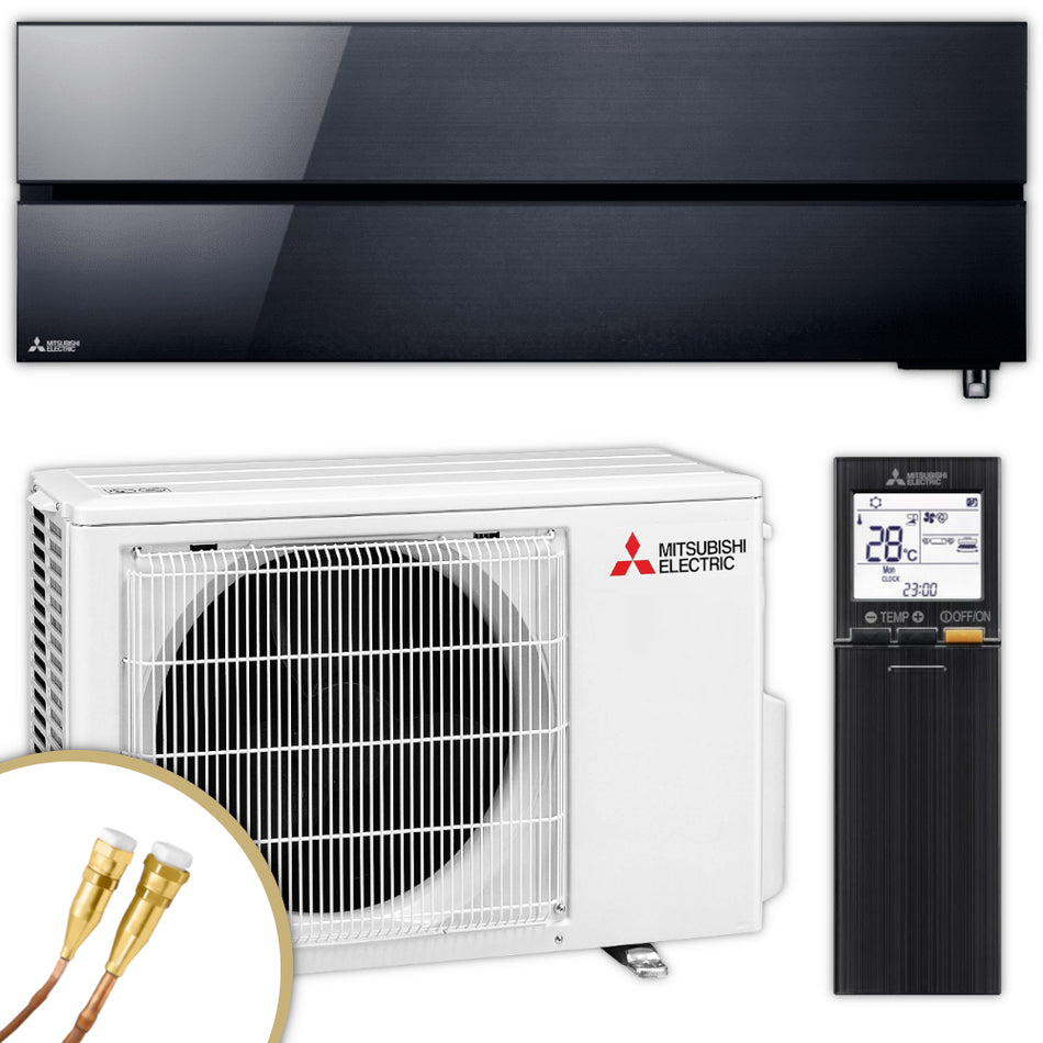 Mitsubishi Split Klimaanlage Set | MUZ/MSZ-LN35VG3B | 3,5 kW | Quick-Connect