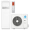 Mundoclima Split Klimaanlage Komplett-Set Säule | MUCOR-48-H14T | 14,07 kW
