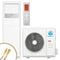 Mundoclima mobiles Säulenklimagerät MUCOR-48-H14T | 14,07 kW Quick-Connect