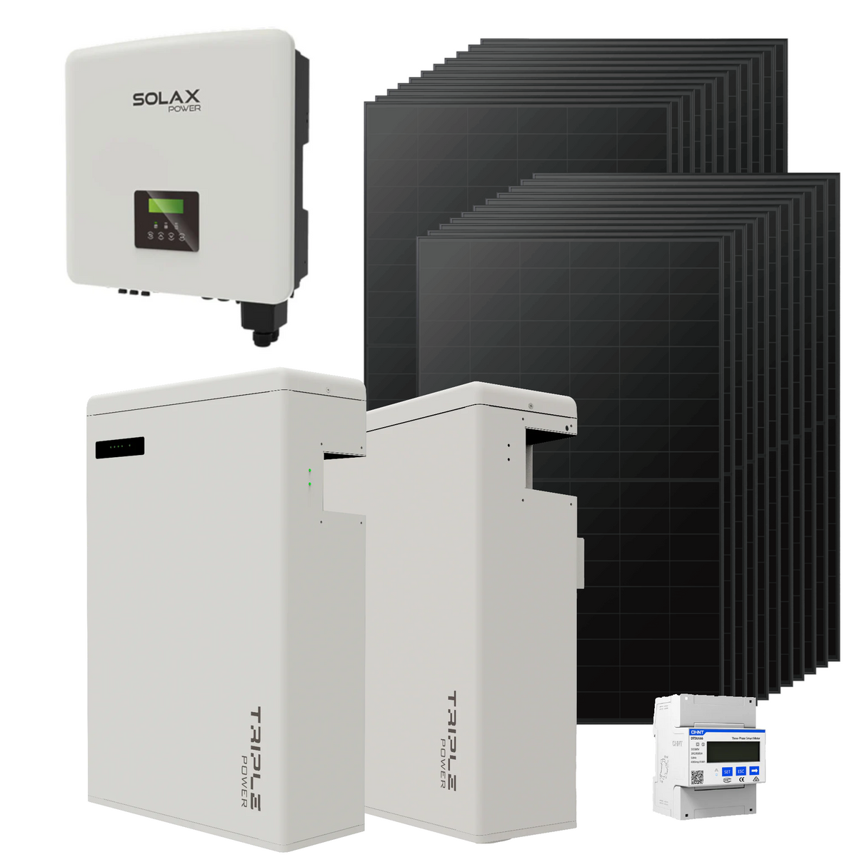 Solax 10 kW Solaranlage mit T-BAT 5.8 Stromspeicher | 10-20 kWh | Klimaworld.com