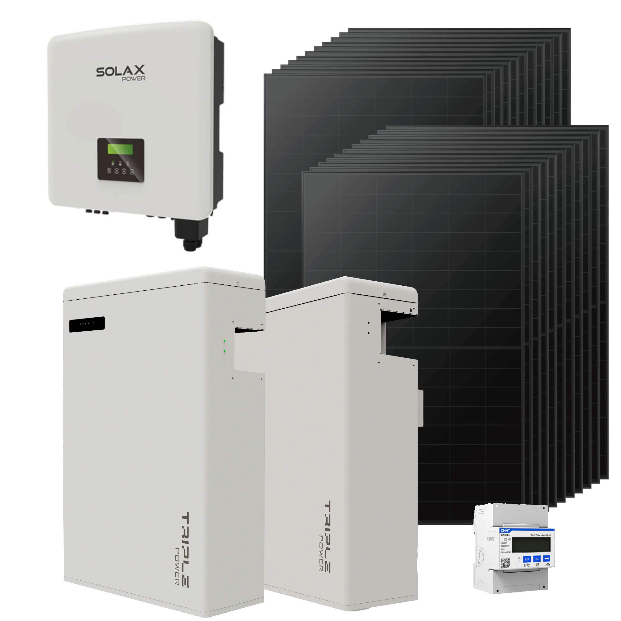 Solax 10 kW Solaranlage mit T-BAT 5.8 Stromspeicher | 10-20 kWh | Klimaworld.com