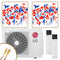 LG Multisplit Klimaanlage | ARTCOOL GALLERY | 2,6 kW + 3,7 kW | Quick-Connect