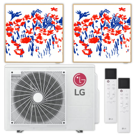 LG Multisplit Klimaanlage Set ARTCOOL GALLERY | 2,6 kW + 3,7 kW | Klimaworld.com