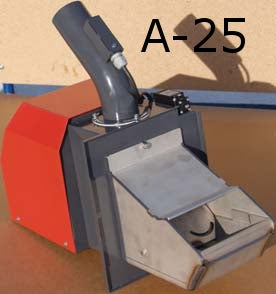 Pelletkessel Atmos D 15 P 15 KW inkl. Brenner A25 und Schnecke 1,5m