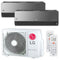 LG Multisplit Klimaanlage Komplett-Set | ARTCOOL ENERGY | 3,5 kW + 3,5 kW
