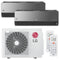 LG Multisplit Klimaanlage Komplett-Set | ARTCOOL ENERGY | 2,1 kW + 5,0 kW