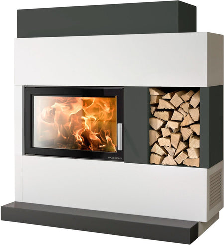 Kaminbausatz Haas+Sohn ADONIS-II Kamineinsatz Komfort-IV 180.18