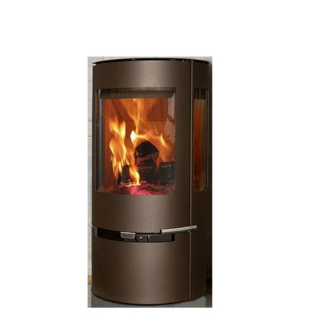 Kaminofen | Aduro 9 | Stahl | Braun-Metallic | 3 Scheiben | 6kW 