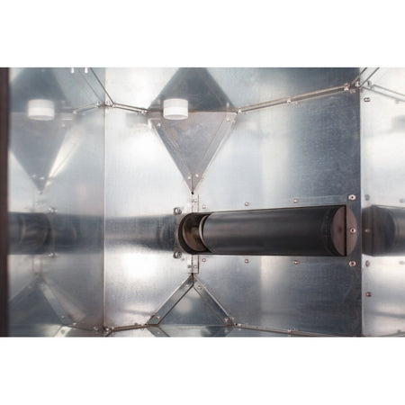 KRETZ | Pelletofen AGURO 3 | Glas mit Quadraten | 6,4 kW - Ansicht Förderschnecke